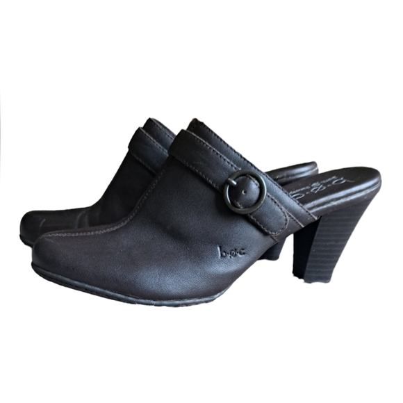 B.O.C. SIZE 8 BRORWN WOMEN'S PUMPS SLIP ON HEELED SHOES - Picture 2 of 5